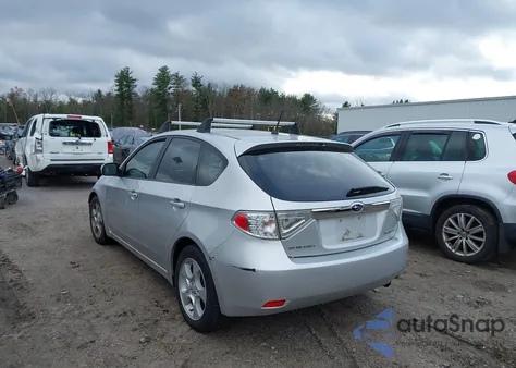 2008 Subaru Impreza 2.5I from USA, damaged, VIN JF1GH61648H832327